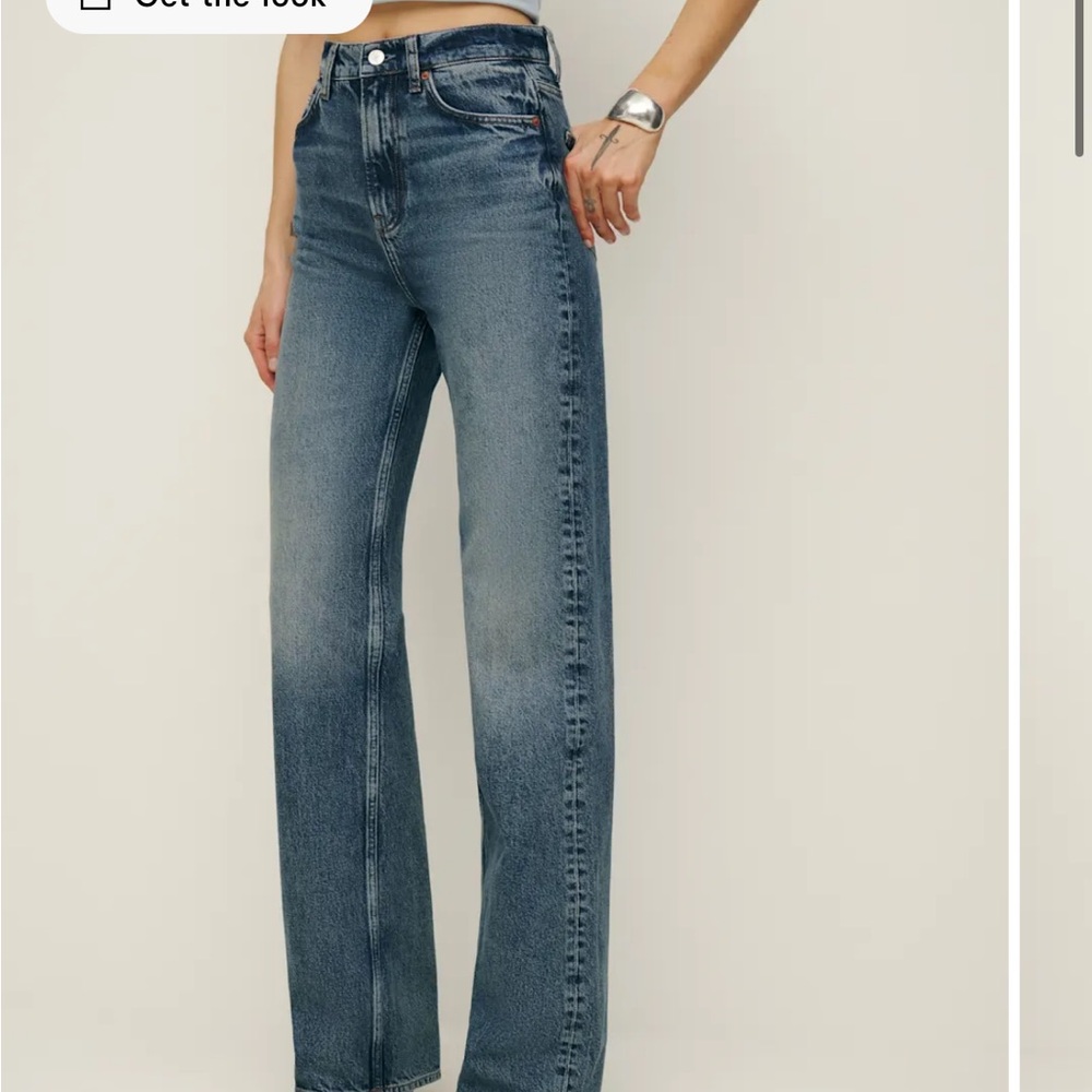 Reformation Wilder High Rise Wide Leg Jeans